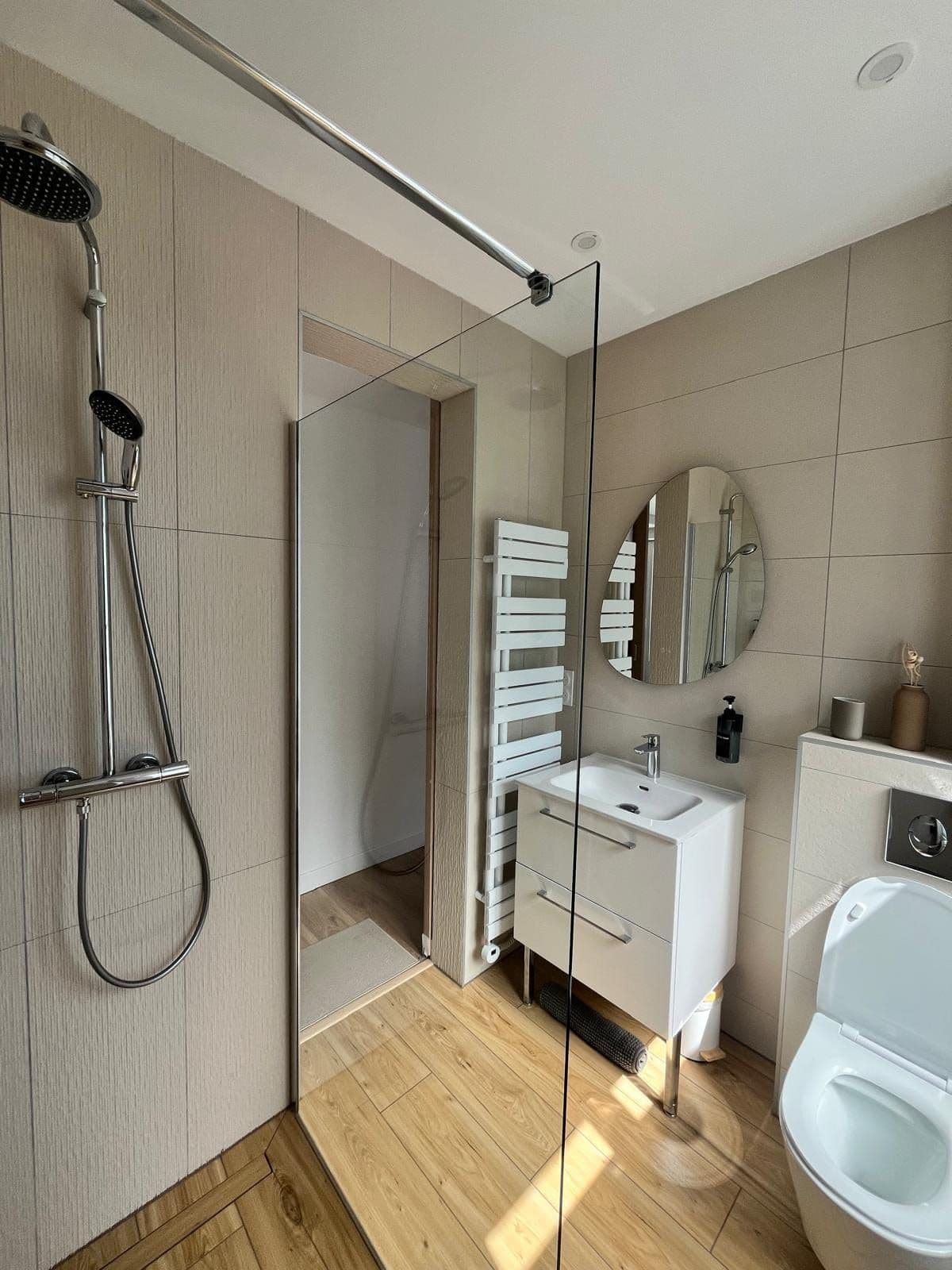 La salle de bains privative